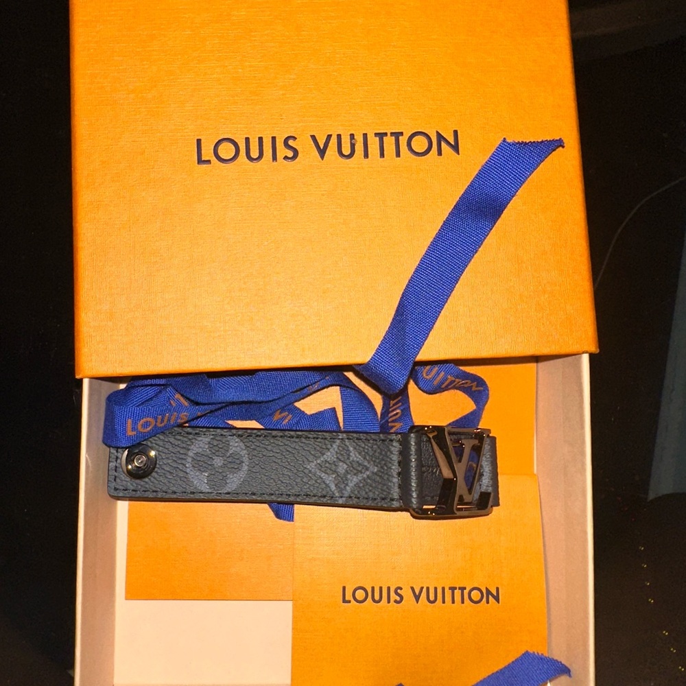 Louis Vuitton Blue Monogram Belt Bag